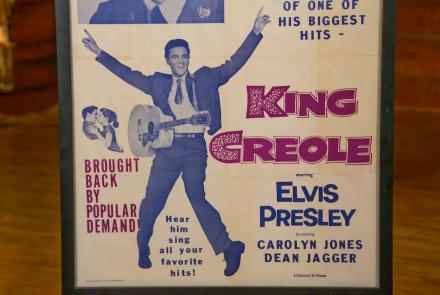 Appraisal: Elvis Presley King Creole Movie Poster, ca. 1960: asset-mezzanine-16x9