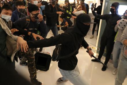News Wrap: Protesters again clash with police in Hong Kong: asset-mezzanine-16x9