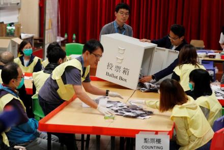 Hong Kong's local polls test support for ongoing protests: asset-mezzanine-16x9
