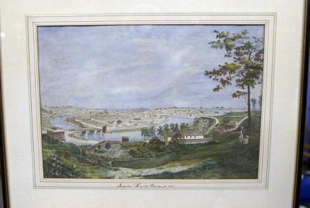 Appraisal: 1851 View of Cleveland Watercolor: asset-mezzanine-16x9