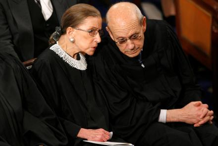 Justice Stephen Breyer remembers Ruth Bader Ginsburg: asset-mezzanine-16x9