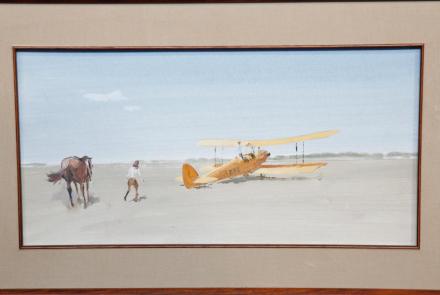 Appraisal: "Out of Africa" Paintings & Letter, ca. 1985: asset-mezzanine-16x9