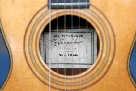 Appraisal: Martin & Coupa Guitar, ca. 1845: asset-mezzanine-16x9