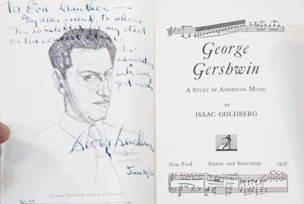 Appraisal: George Gershwin Collection, ca. 1930: asset-mezzanine-16x9