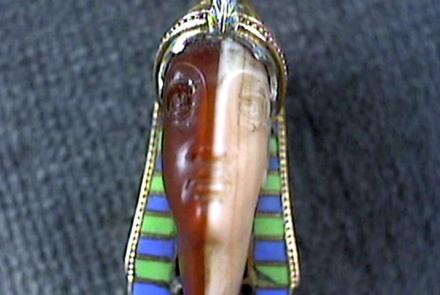 Appraisal: Egyptian Revival Pin, ca. 1920: asset-mezzanine-16x9