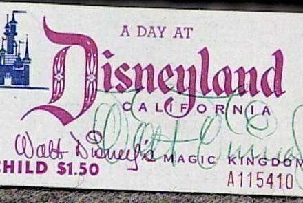 Appraisal: Walt Disney-Signed Ticket Book: asset-mezzanine-16x9