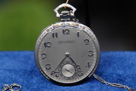 Appraisal: Patek Philippe Watch & Chain, ca. 1930: asset-mezzanine-16x9