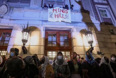 Columbia protest escalates with students occupying building: asset-mezzanine-16x9