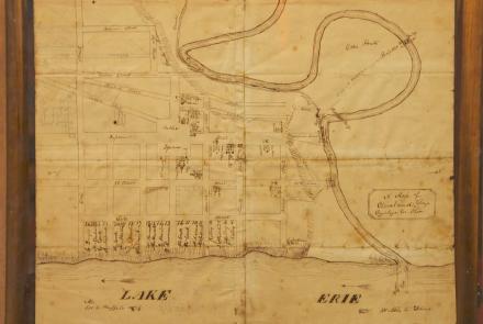 Appraisal: 1832 Cleveland Manuscript Map: asset-mezzanine-16x9