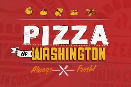 Pizza in Washington logo