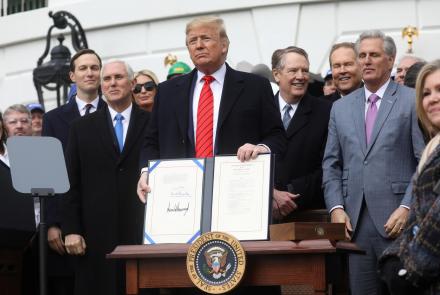 News Wrap: Trump signs USMCA in ceremony that excludes top D: asset-mezzanine-16x9