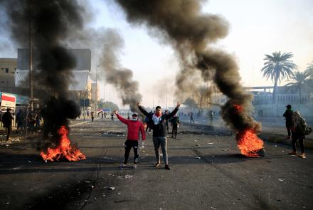 News Wrap: 3 dead, dozens injured in Baghdad protests: asset-mezzanine-16x9
